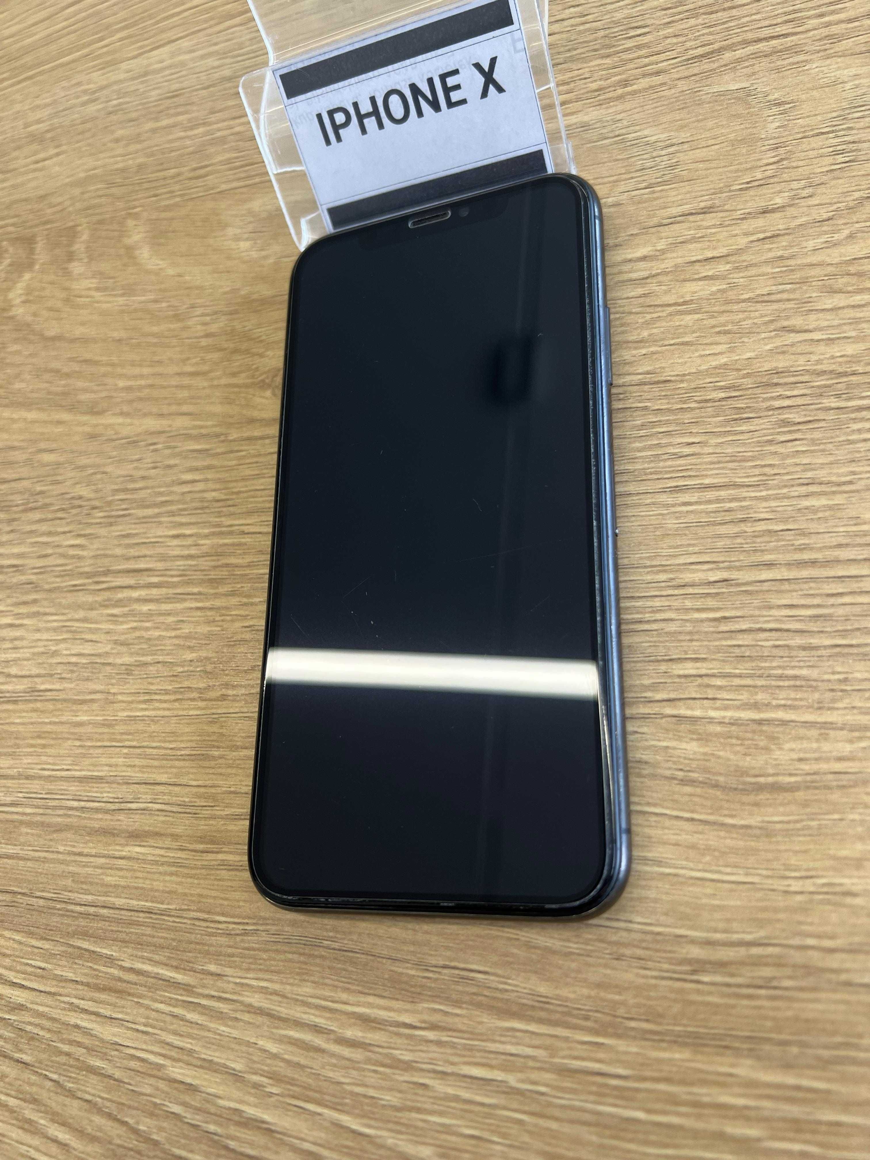 iPhone X 256GB Czarny, Bardzo Dobry Stan! 3msc Gwarancji!