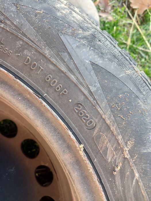 Opony z felgami stalowymi 15