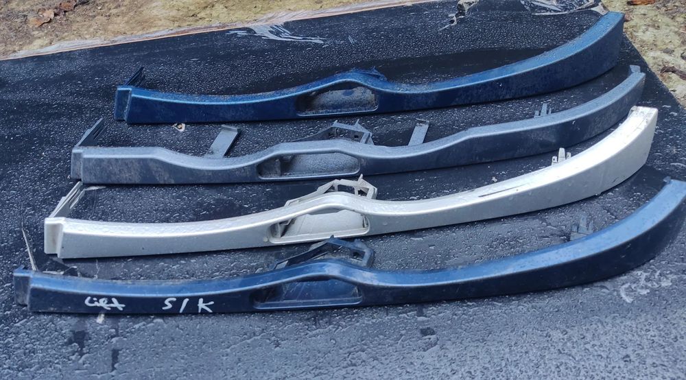 LISTWA POD LAMPE XENON LEWA BMW E46 LIFT SEDAN KOMBI COUPE