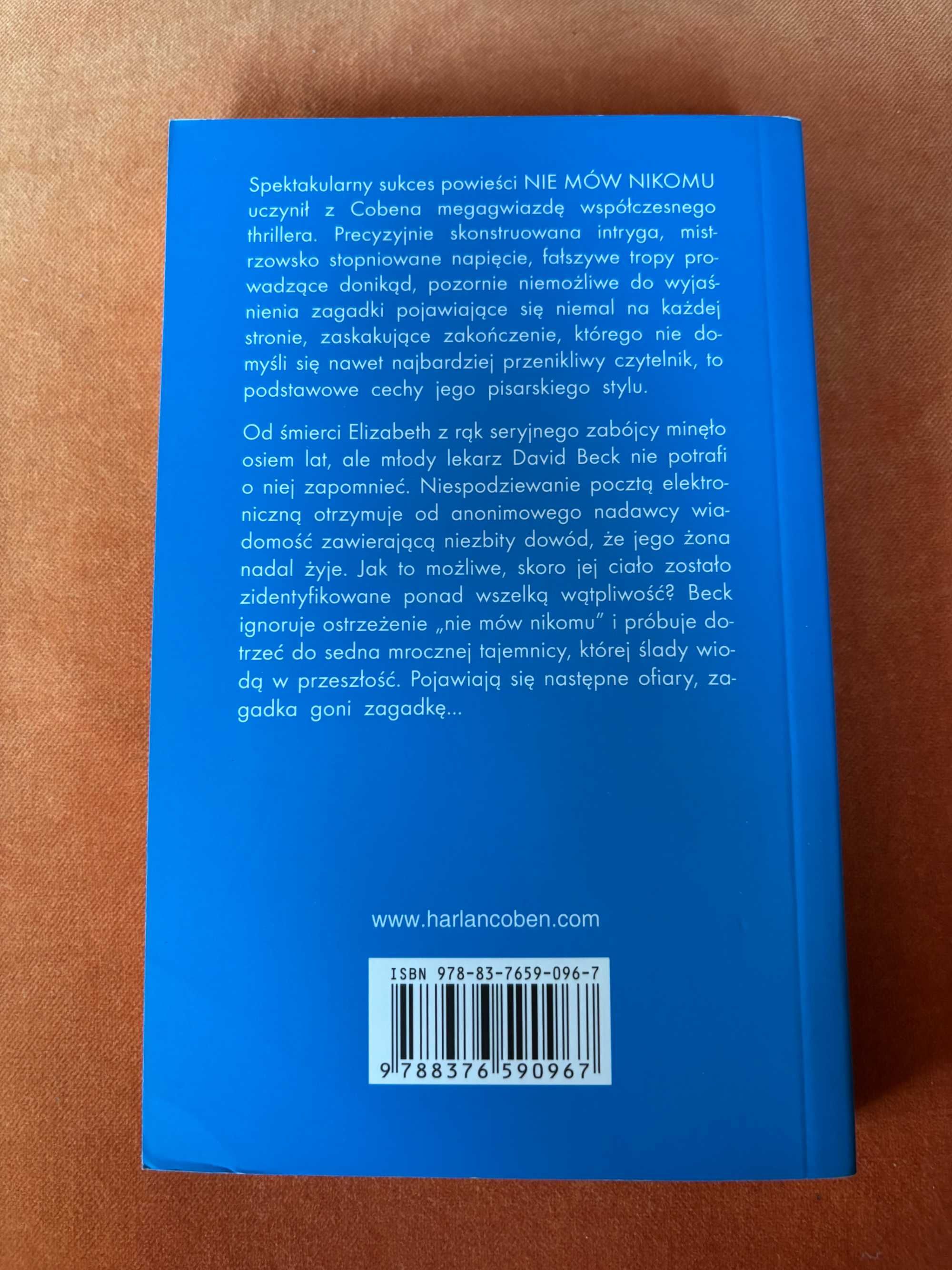 Harlan Coben "Nie mów nikomu"