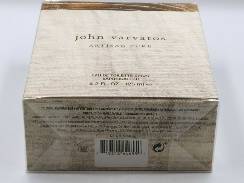 John Varvatos Artisan Pure edt 125 ml  Оригинал