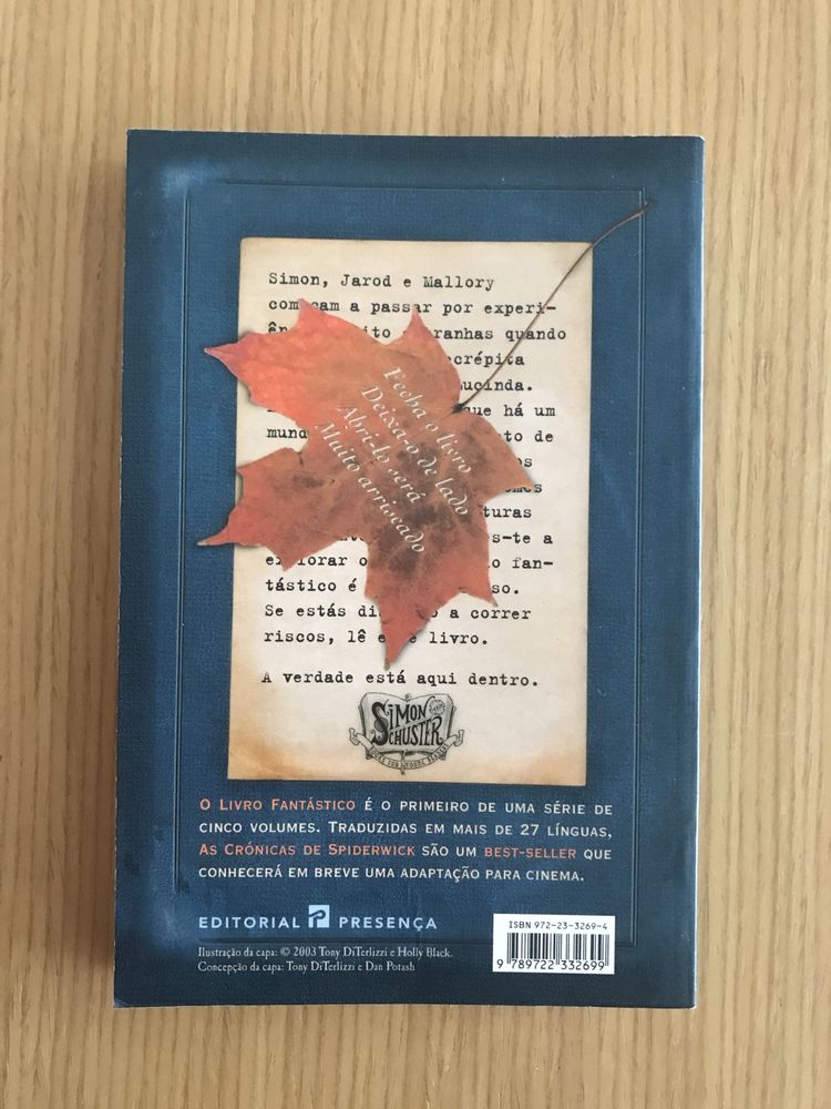 “O Livro Fantástico, As Crónicas de Spiderwick - Livro 1”