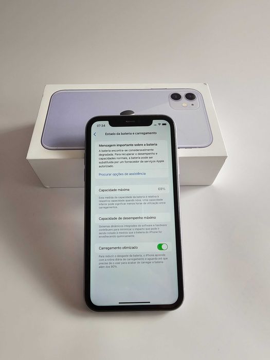 Iphone 11 128Gb. 77% Bateria.  Excelente. Tudo de origem.