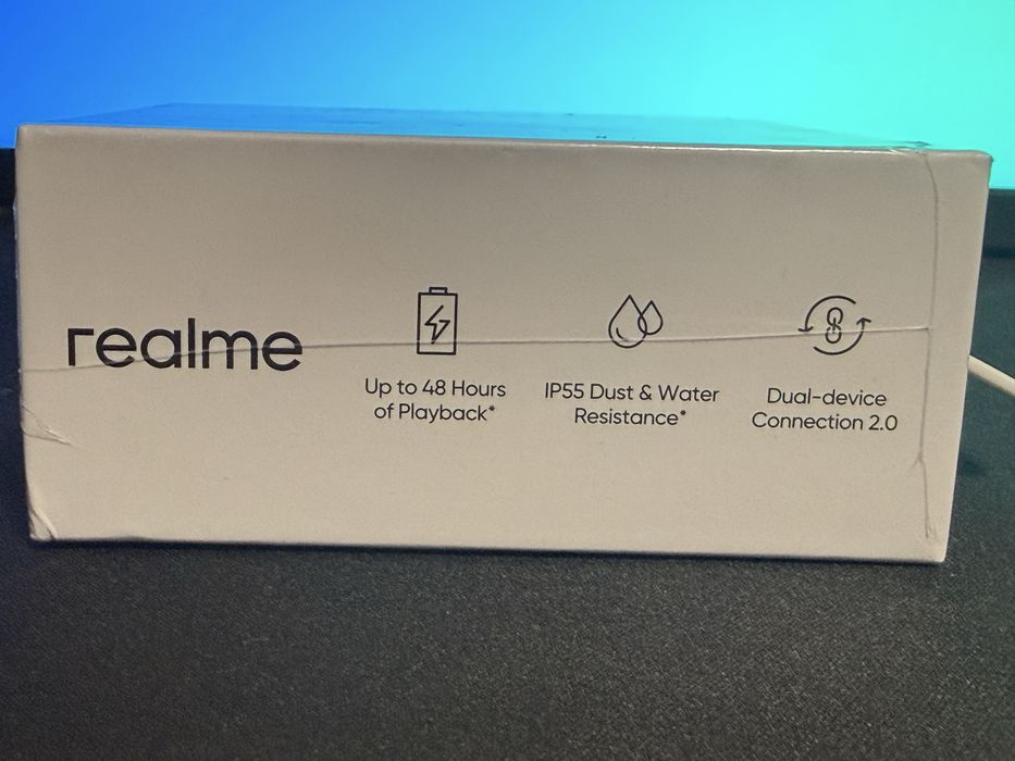 Realme Buds Air 7 Pro Red — Hi-Res навушники з ANC, нові!
