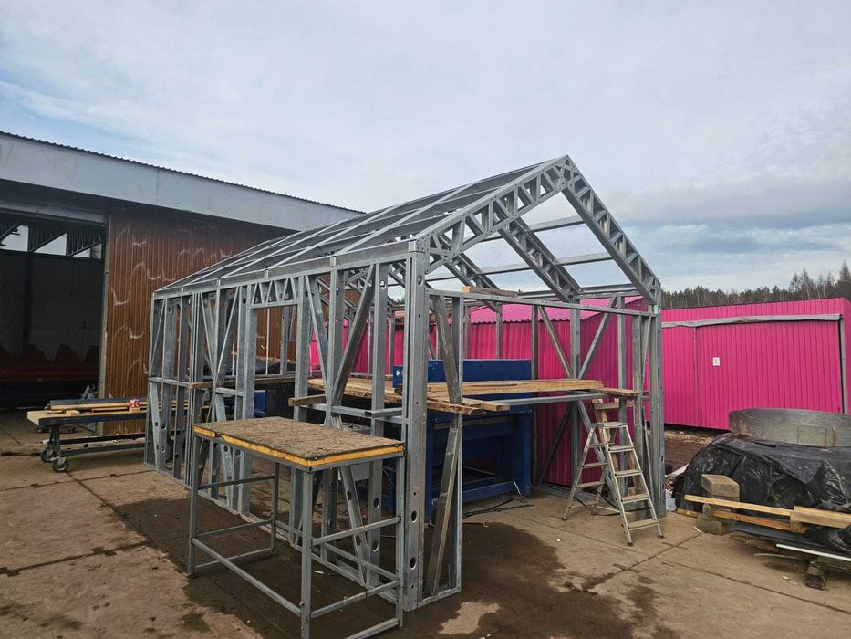 Konstrukcja : hale,domy,domki letniskowe,garaże,carport,wiaty,pergole