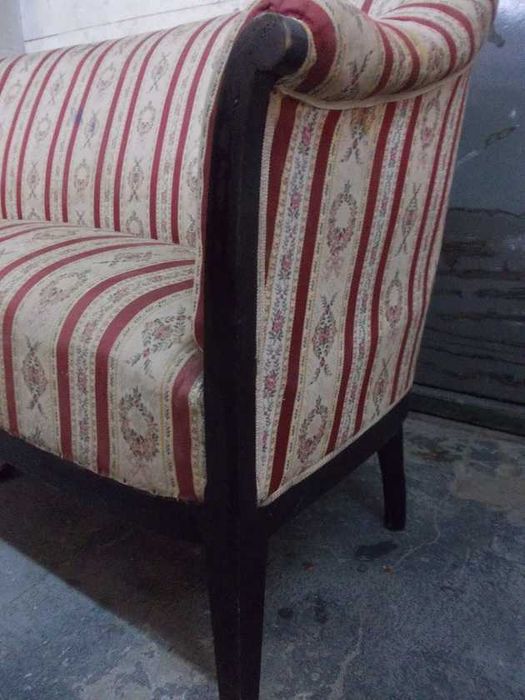 Przedwojenna eklektyczna sofa ławka kanapa – oryginał