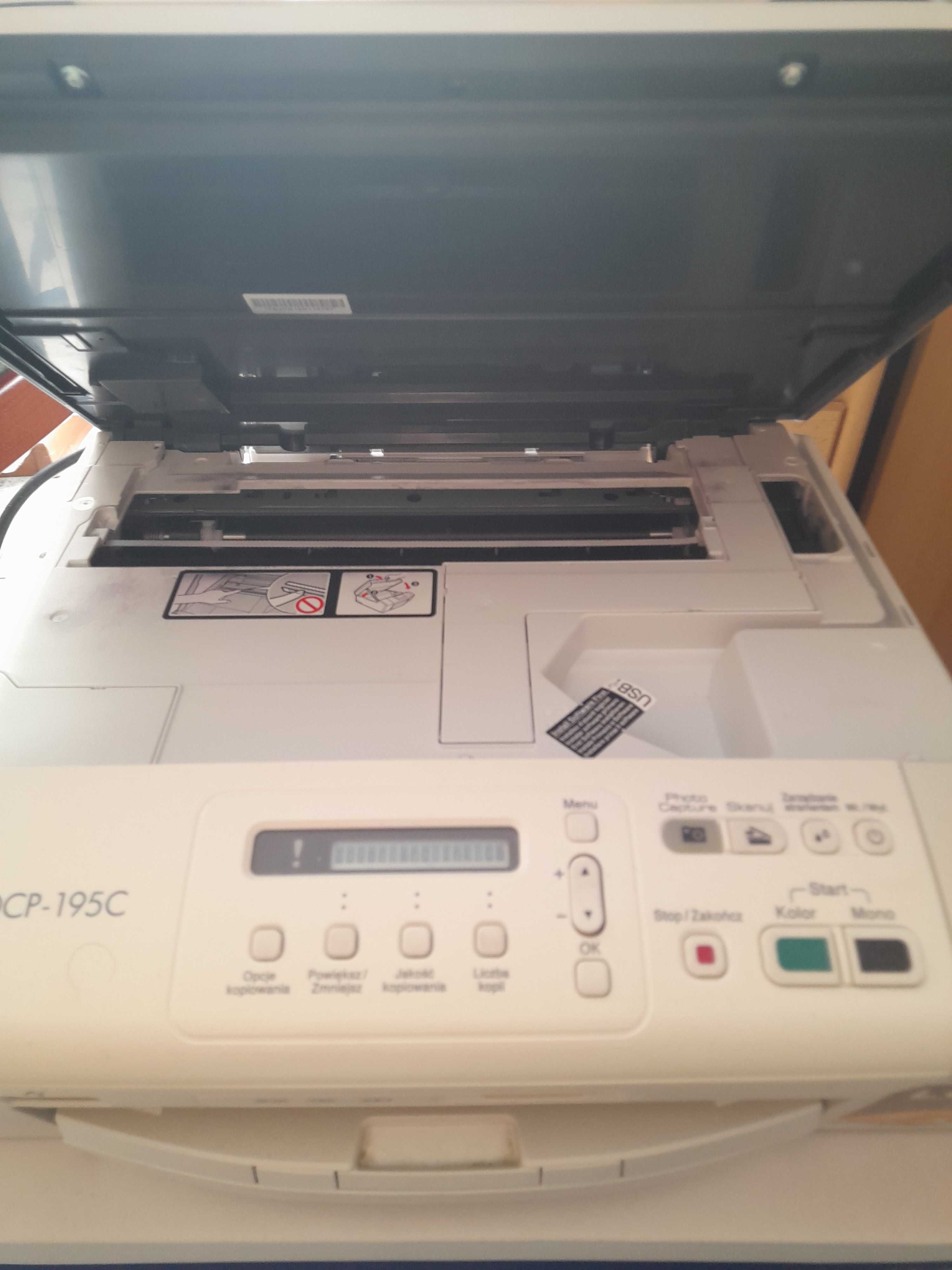 Drukarka brother dcp-195c błąd 46 plus 18 szt. tusze