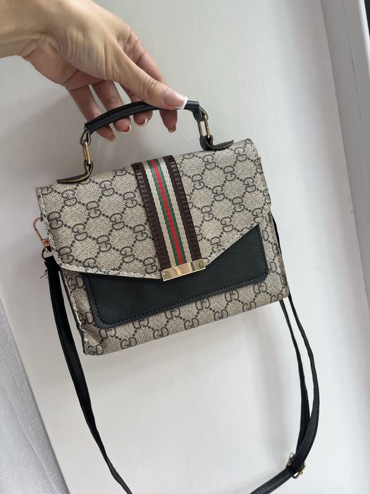 Жіноча сумка Gucci крос-боді сумка сумочка жіноча GG трендова сумочка