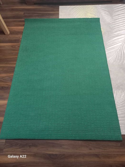 Dywan IKEA Langsted 133x195 cm zielony