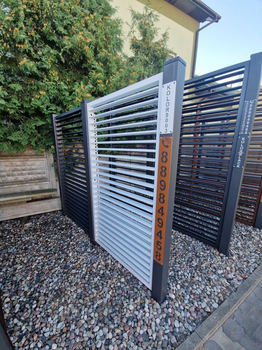 Panele żaluzjowe ,ruchoma deseczka. żaluzje metalowe pergola. altanka