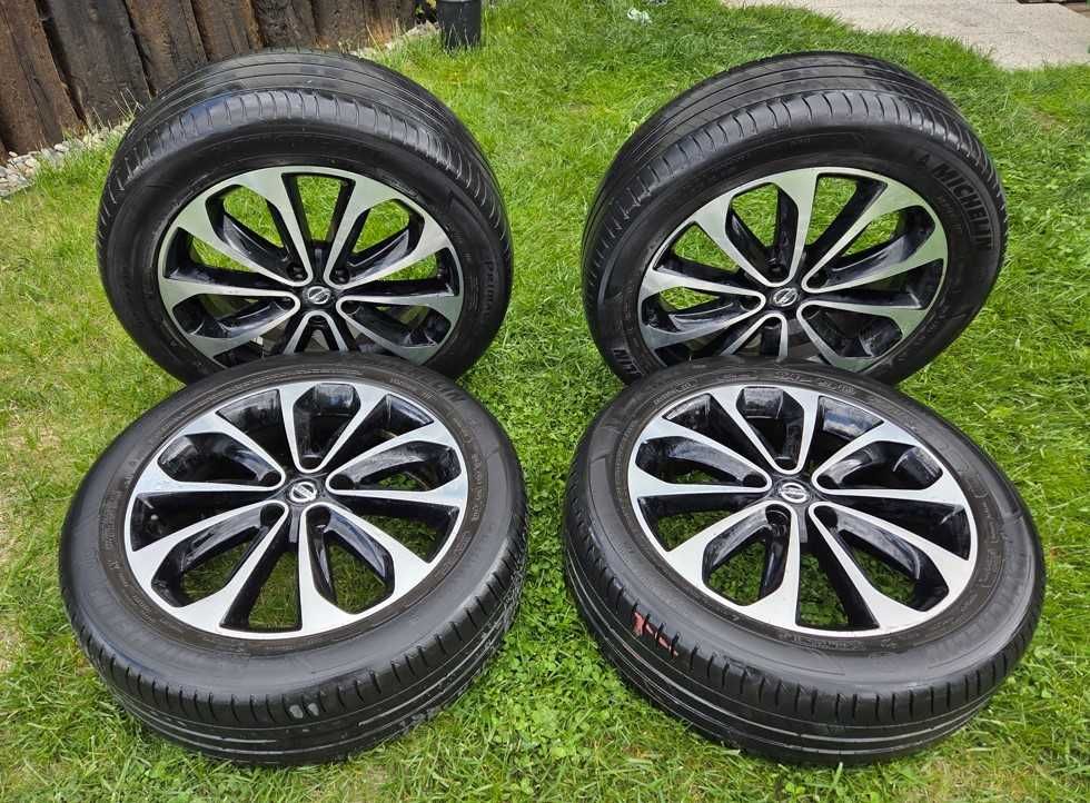 Koła, opony, komplet, alufelgi, felgi aluminiowe 18' Nissan Qashqai