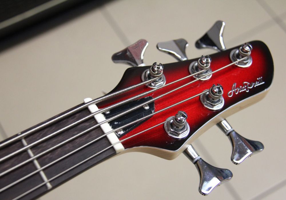 Gitara basowa Aria Pro II IGB-STD 5 Metallic Red Shade - nowość!
