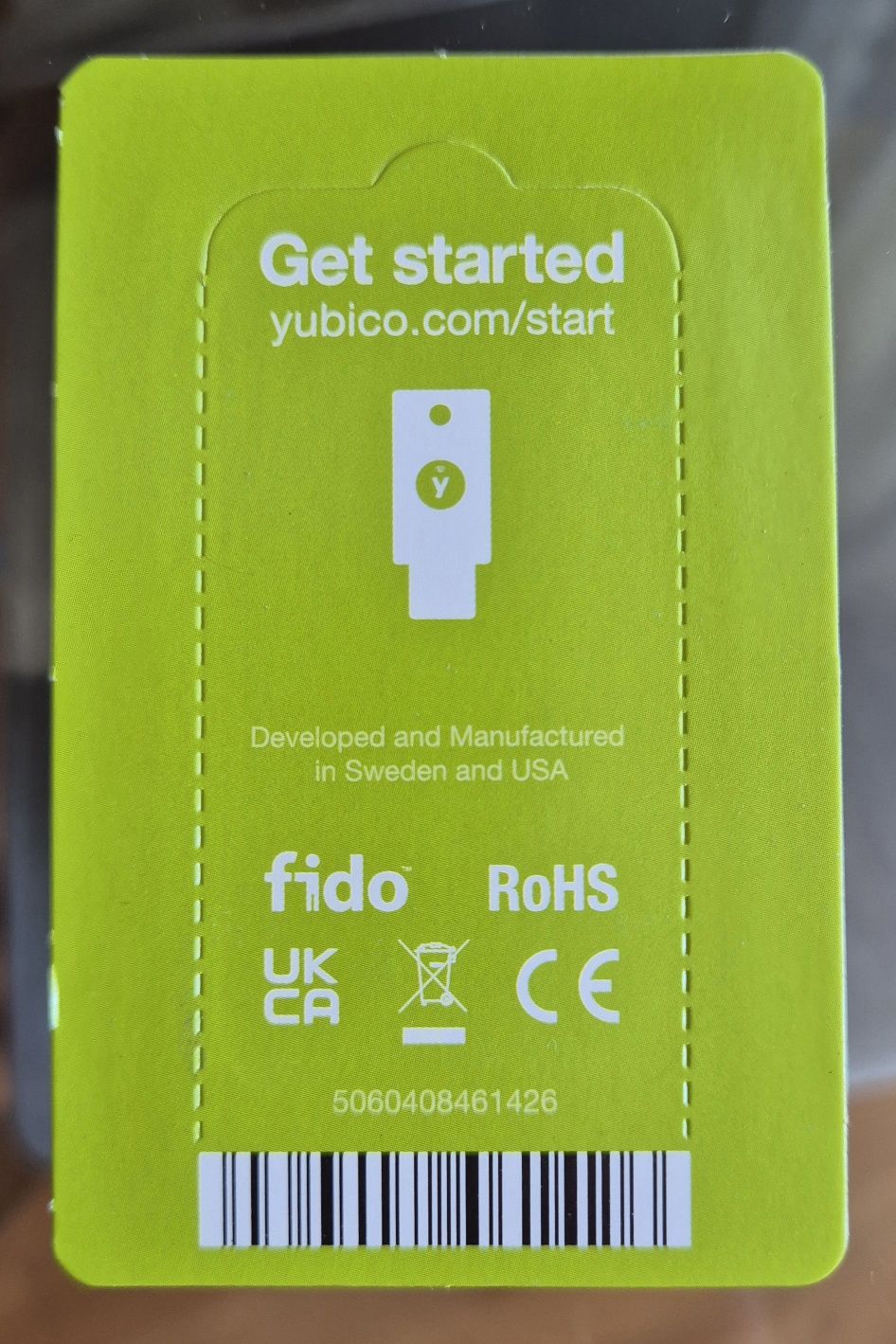 Yubico - Yubikey 5 NFC USB FIDO2 - NOWE - Cybersecurity