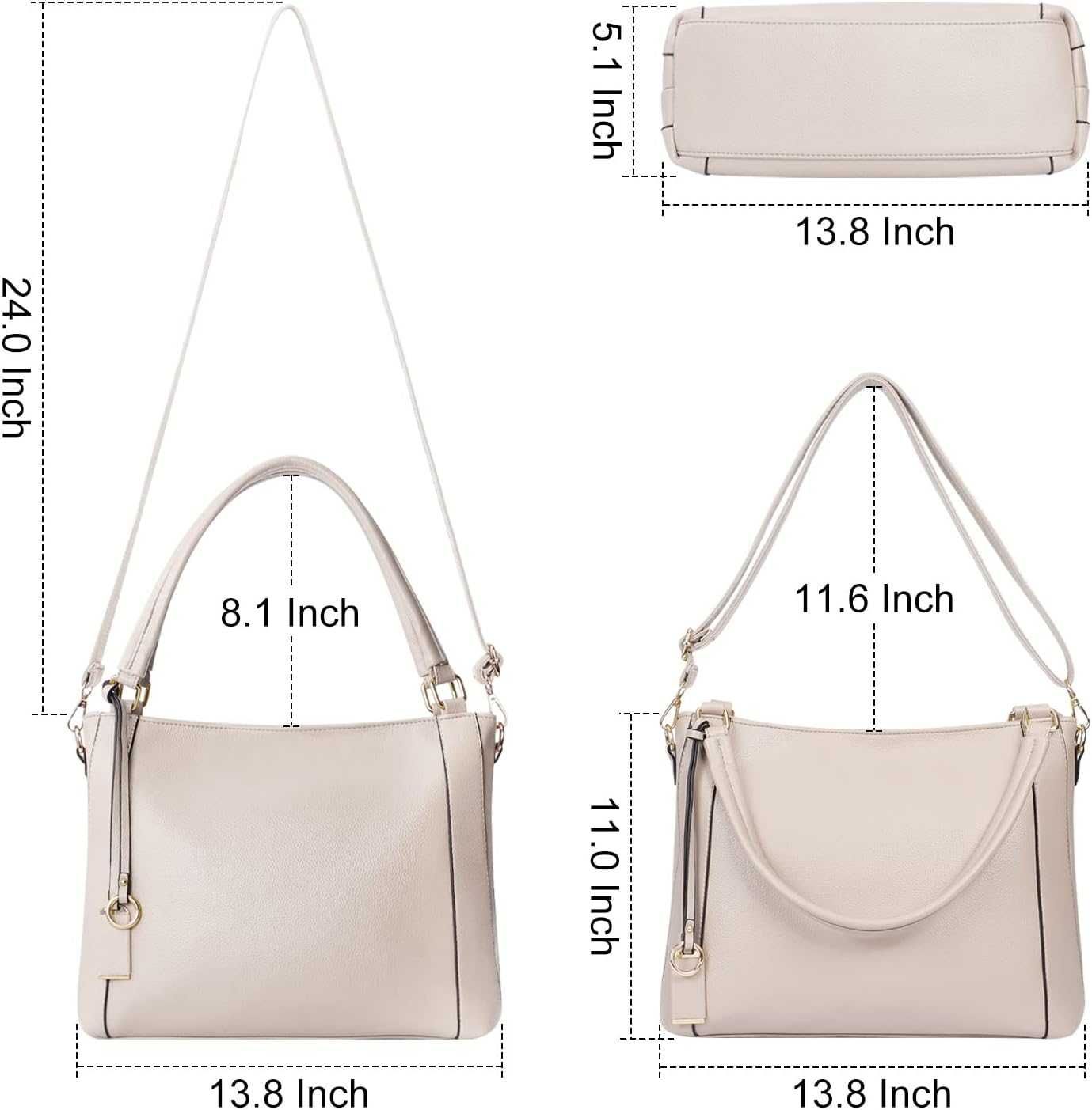 Elegancka torebka damska, duża torba