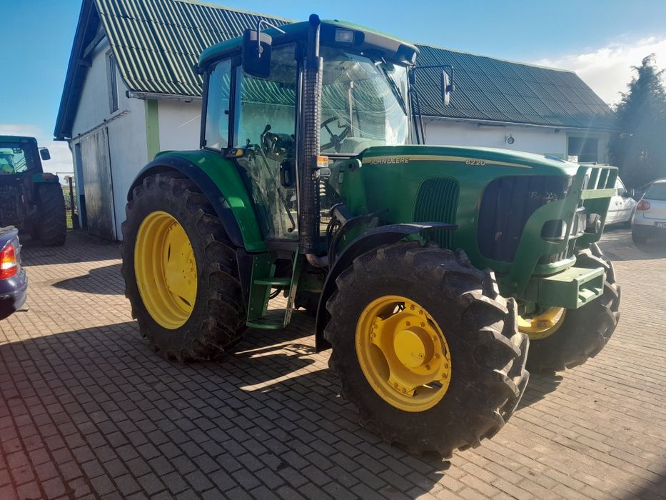 John Deere 6220 z oryginalnym turem John 631!