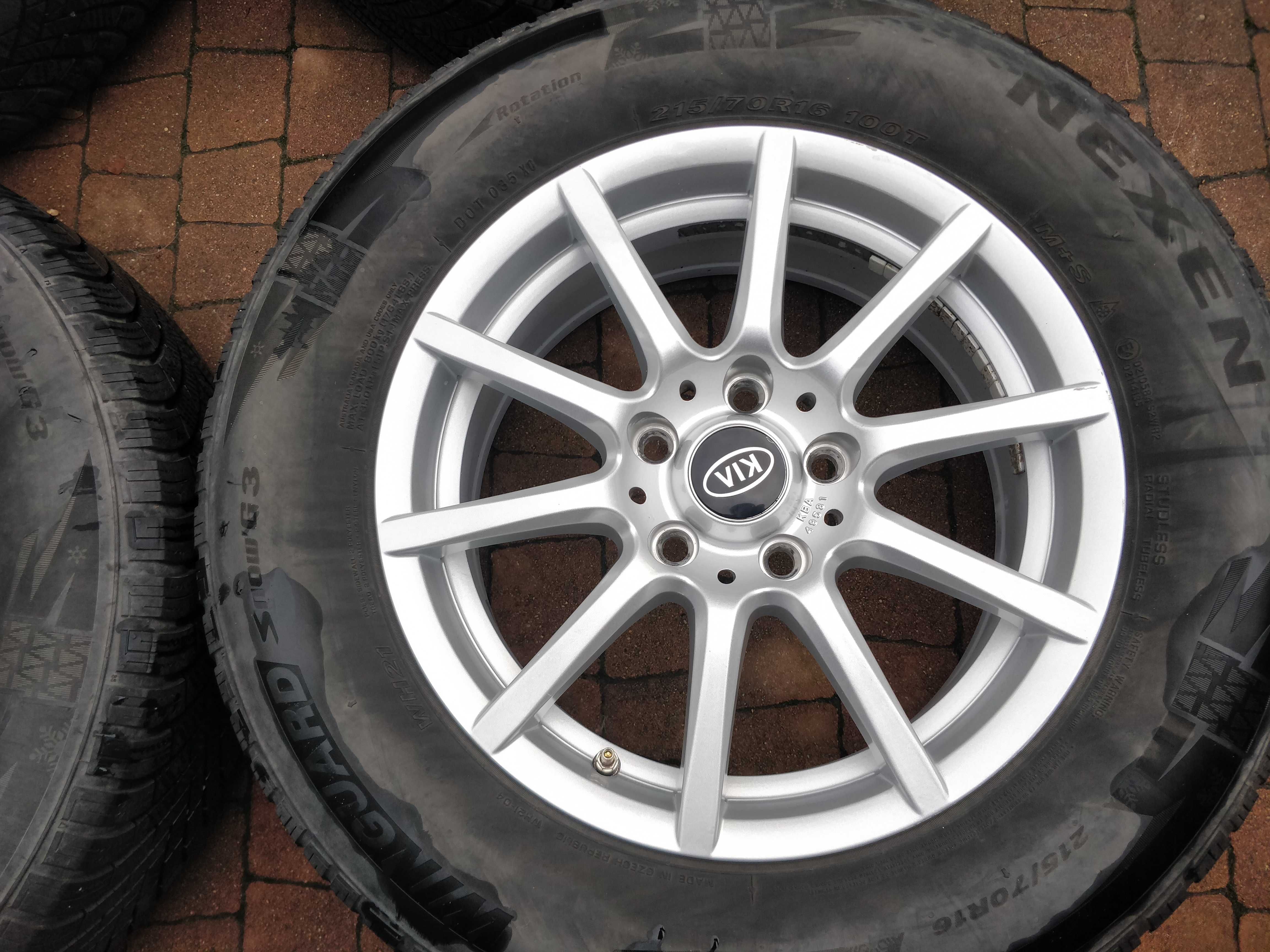 3269. Alufelgi 16" Kia Sportage Ceed Niro 5x114.3 7J ET40