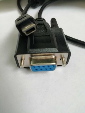 Mini USB юсб кабель шнур на com RS232 DB9 Pin(контактів)