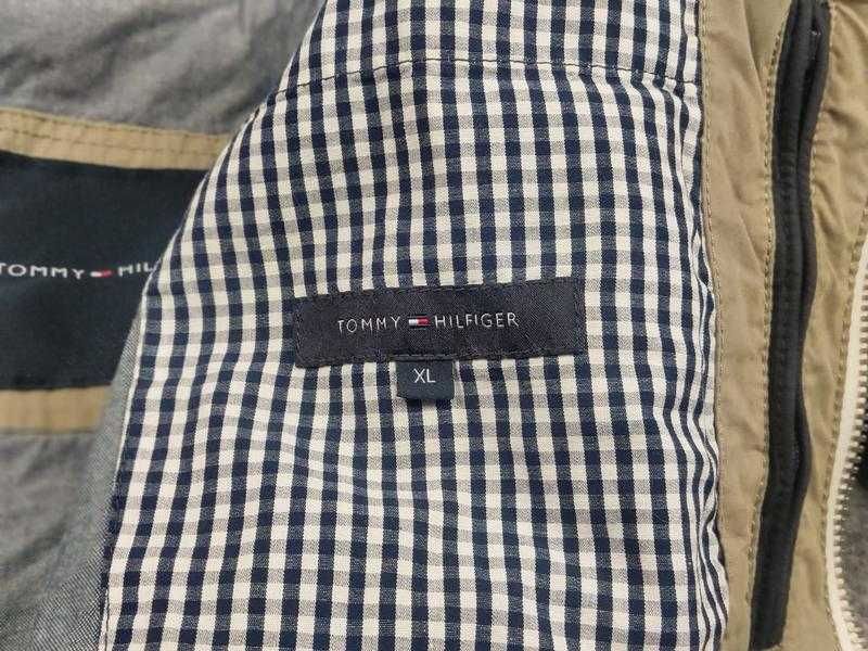 Чоловіча оригінальна куртка tommy hilfiger з котону та нейлону