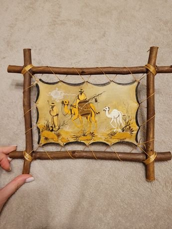 Картина з верблюдами