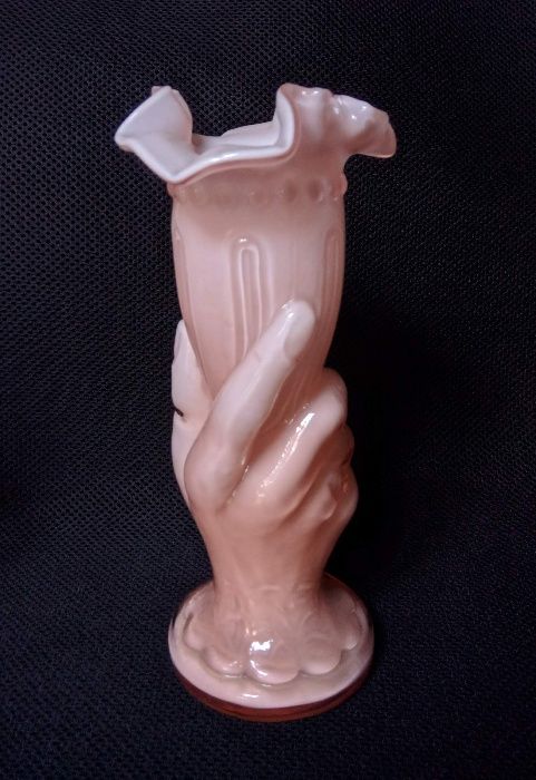 Jarra Solitário Mão Vidro Opalino