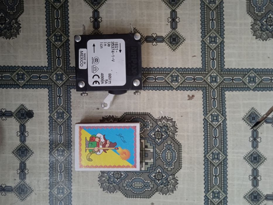 Автоматический выключатель постоянного тока 80В 6А, есть от 4А до 6А