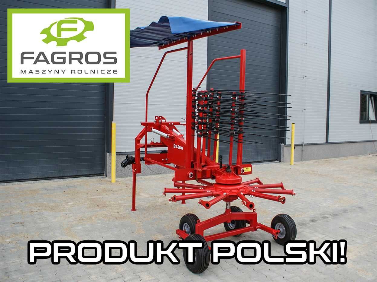 Zgrabiarka Karuzelowa *TANDEM* Metal-Technik Talex wirnikowa 3.5m 4.2m