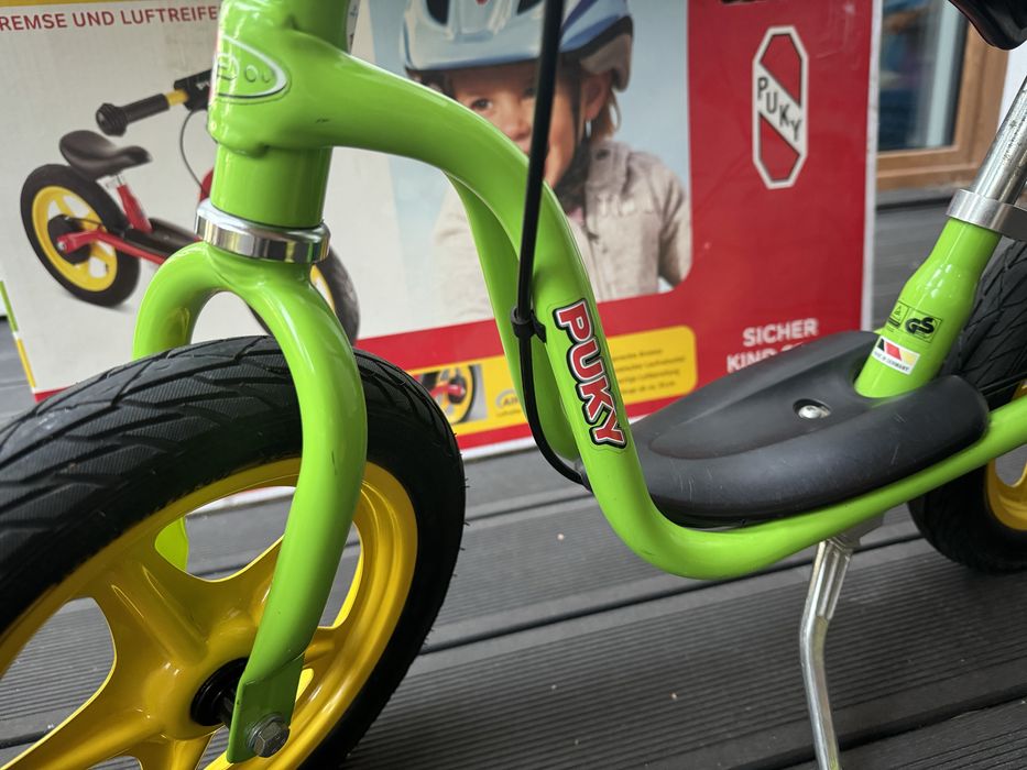 Rowerek biegowy Puky LR1L zielony zółty