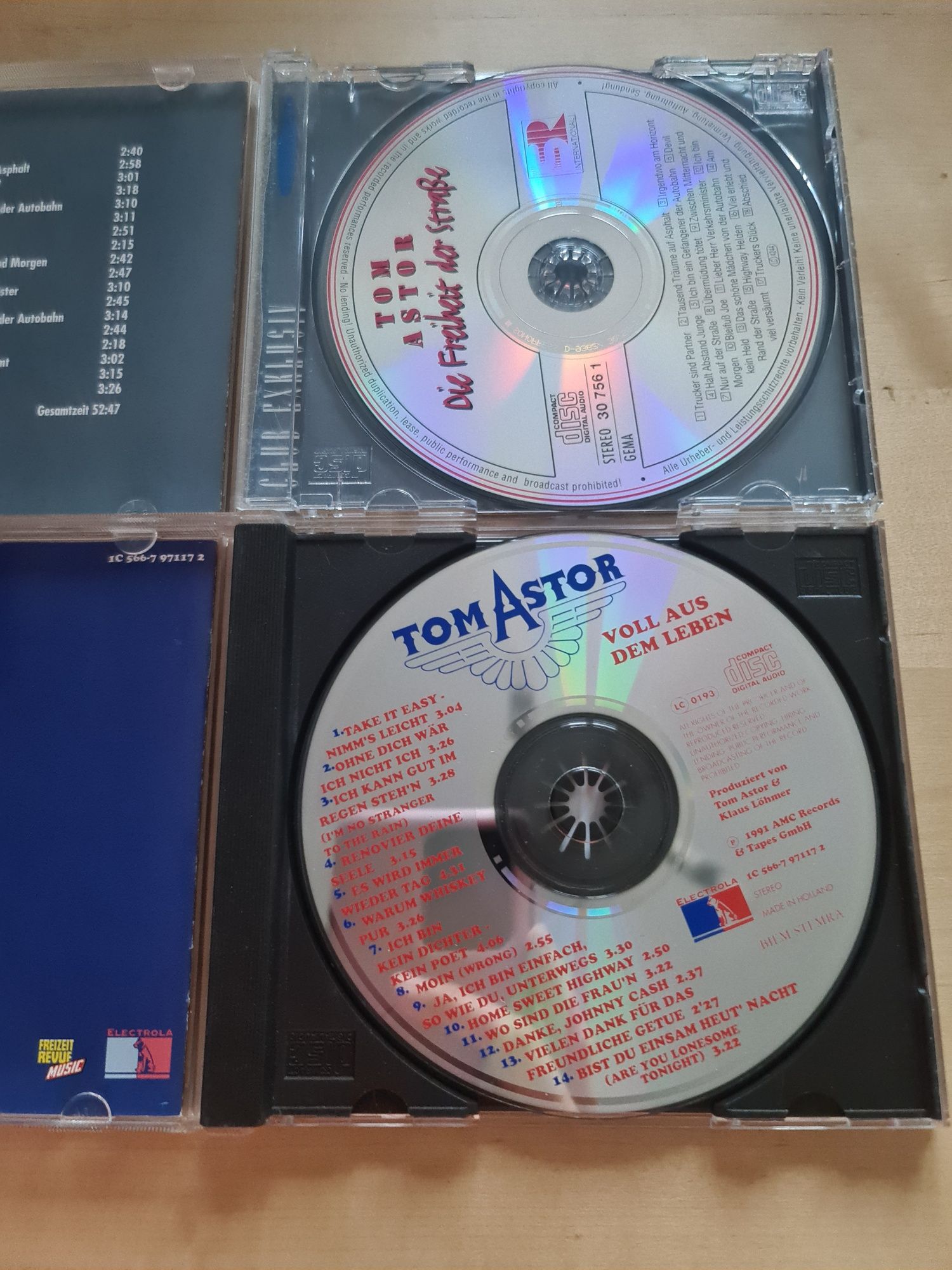 Zestaw 2 płyt CD Tom Astor 2 płyty