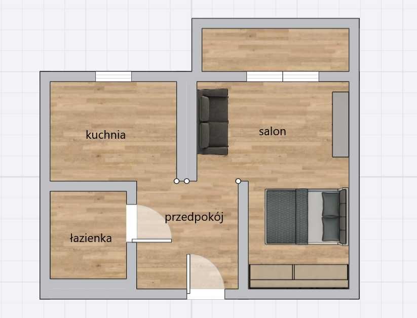 Mieszkanie z ogródkiem w centrum Radzymina ul. Reymonta