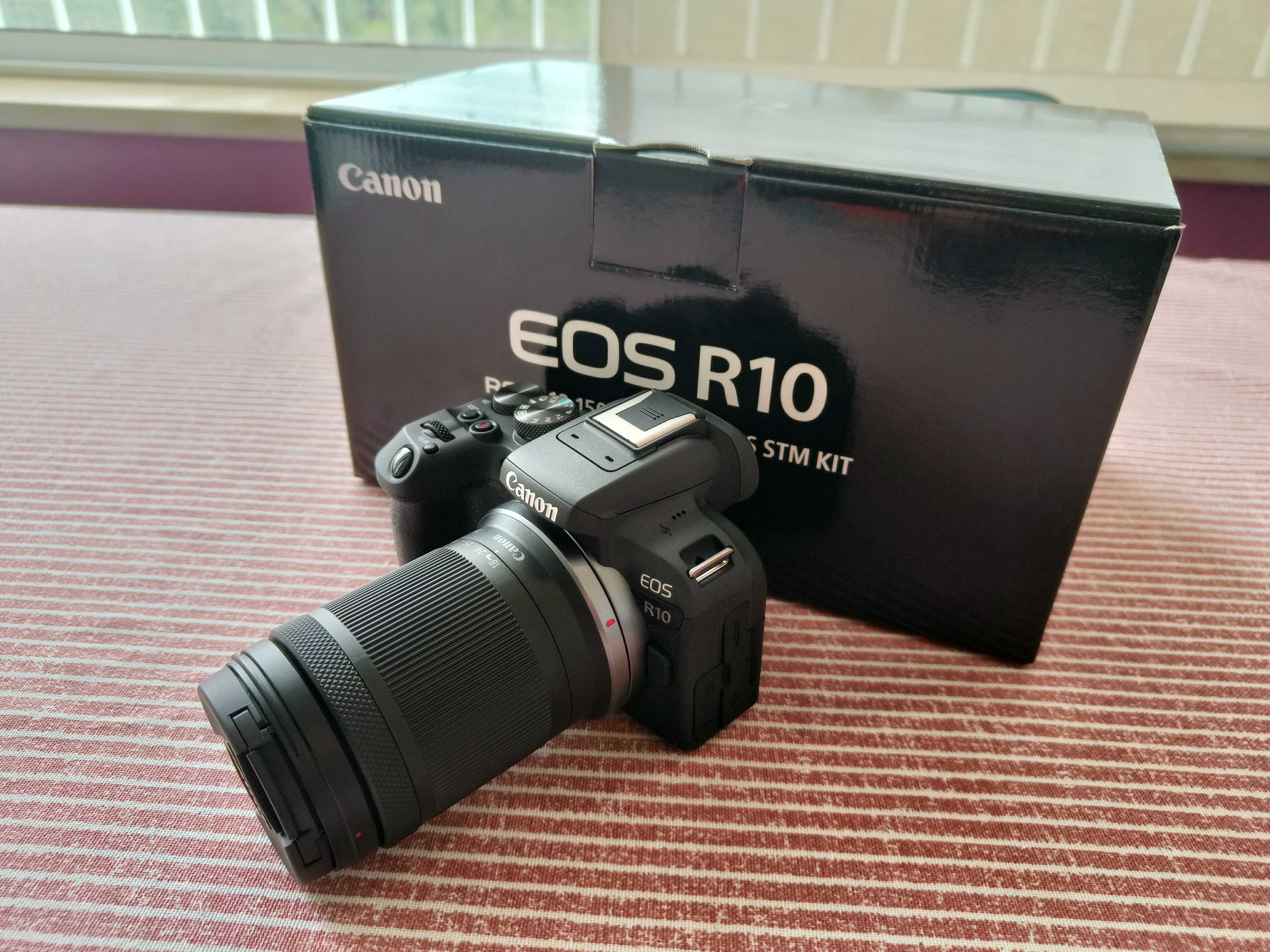 Canon EOS R10 Mirrorless + Lente RF-S 18-150mm – Como nova!