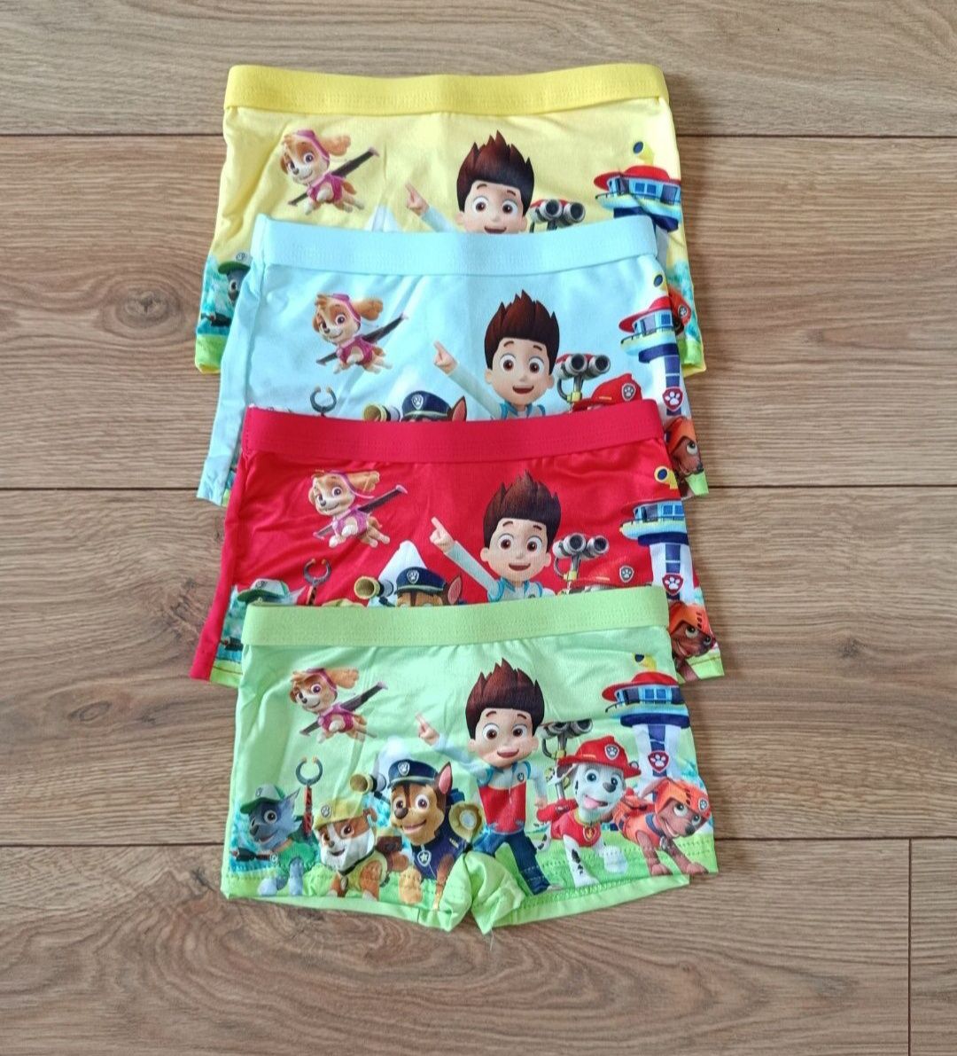Bokserki chłopięce szorty majtki Psi Paw Patrol 98 104 4pak