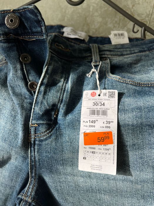 Джинсы мужские новые 30/34 denim house brand