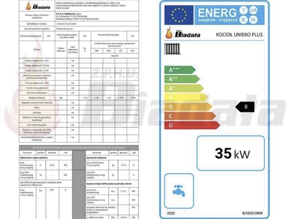 Kocioł na drewno wegiel 35 kw do 300m2 Dostawa0zl Nadmuch Ruszt wodny