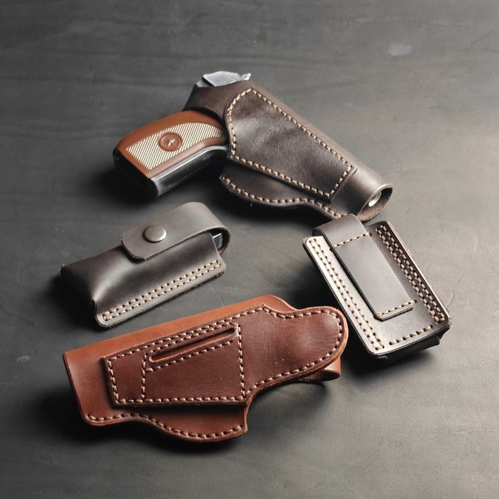 Шкіряна кобура ПМ, кобура для CZ 82, кобура для пістолету