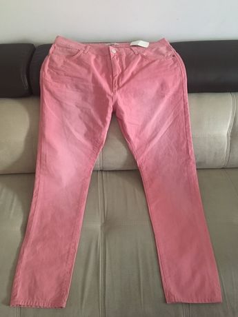 spodnie damskie różowe xl