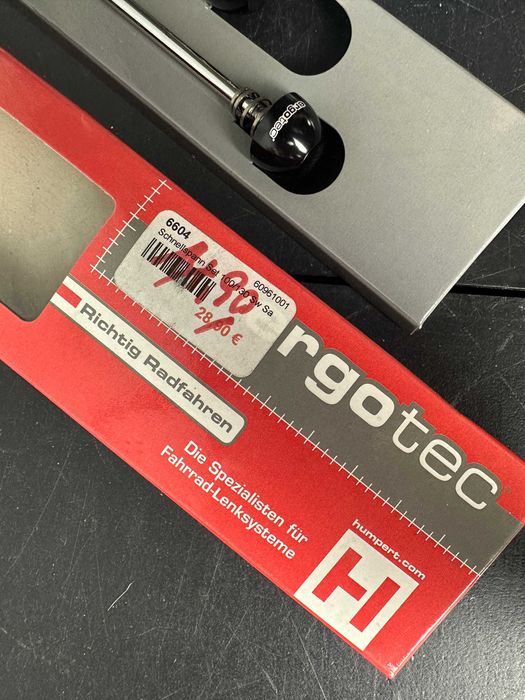 Zaciski antykradzieżowe ERGOTEC przód + tył (czarne)