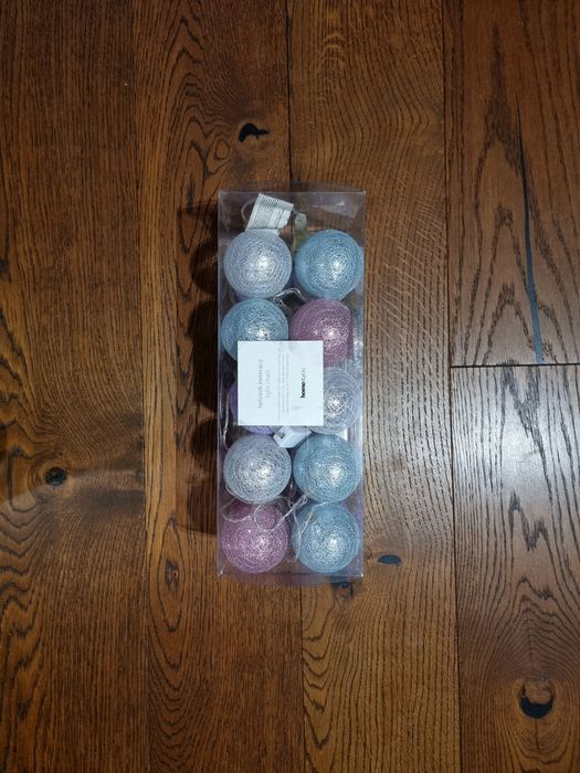 Łańcuch świecący / Cotton Balls 6m