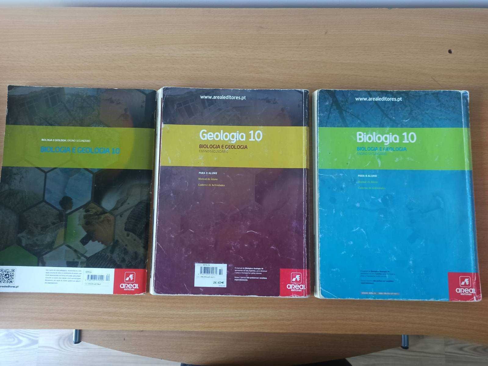 Manuais Escolares + Caderno de Atividades 10º Ano e 11º Ano