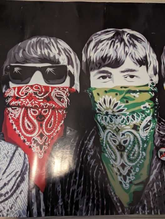 Mr brainwash plakat, poster, LIFE IS BEAUTIFUL QUEEN ELIZABETH