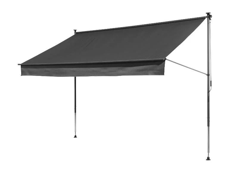 Markiza rozporowa 3m szeroka, 150cm wysuwa, regulowana wysokość na,