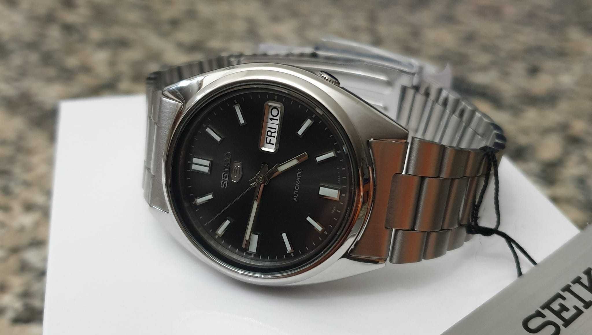 *NOVO* Seiko 5 Sports Automático SNXS79K1 Antracite (37mm)