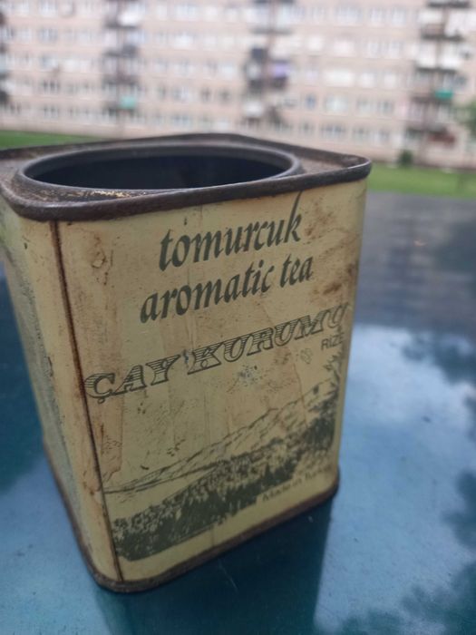 Puszka herbata turecka prl