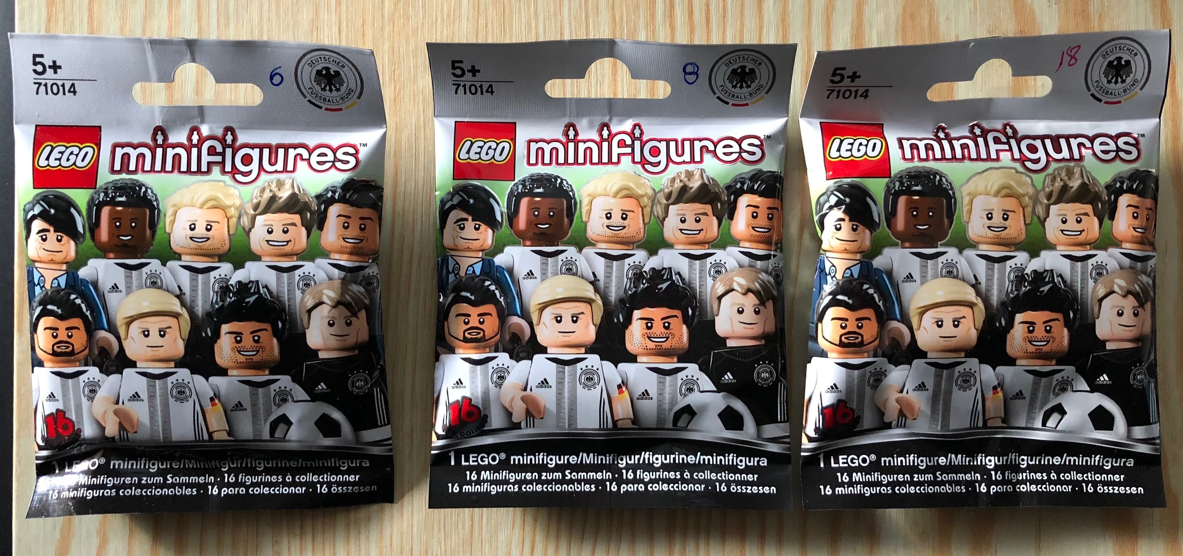 Lego 71014 - Minifigures Selecção Alemã - 1 figura à escolha