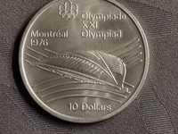 Moneta - Olimpiada 1976r. - 10 Dolarów Kanada