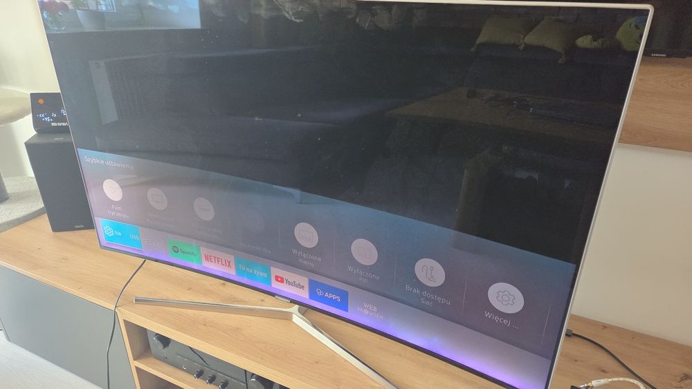 Samsung UE55KS9000 / uszkodzony