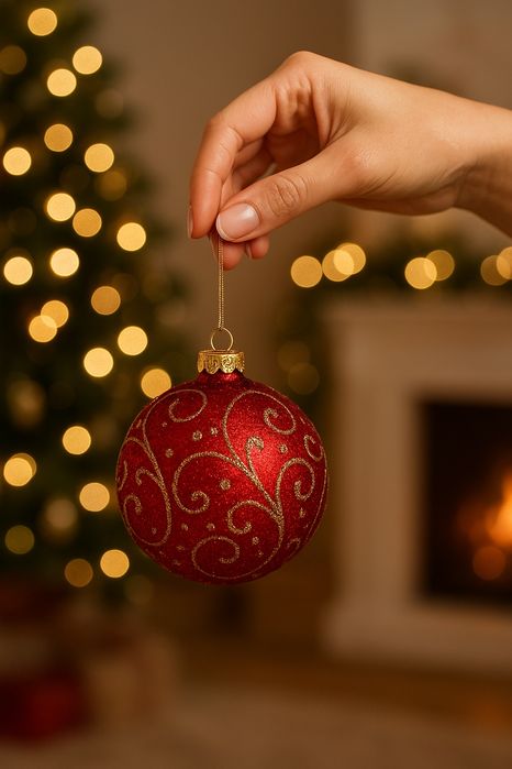 Майстер клас для дітей. Розпис ялинкових іграшок