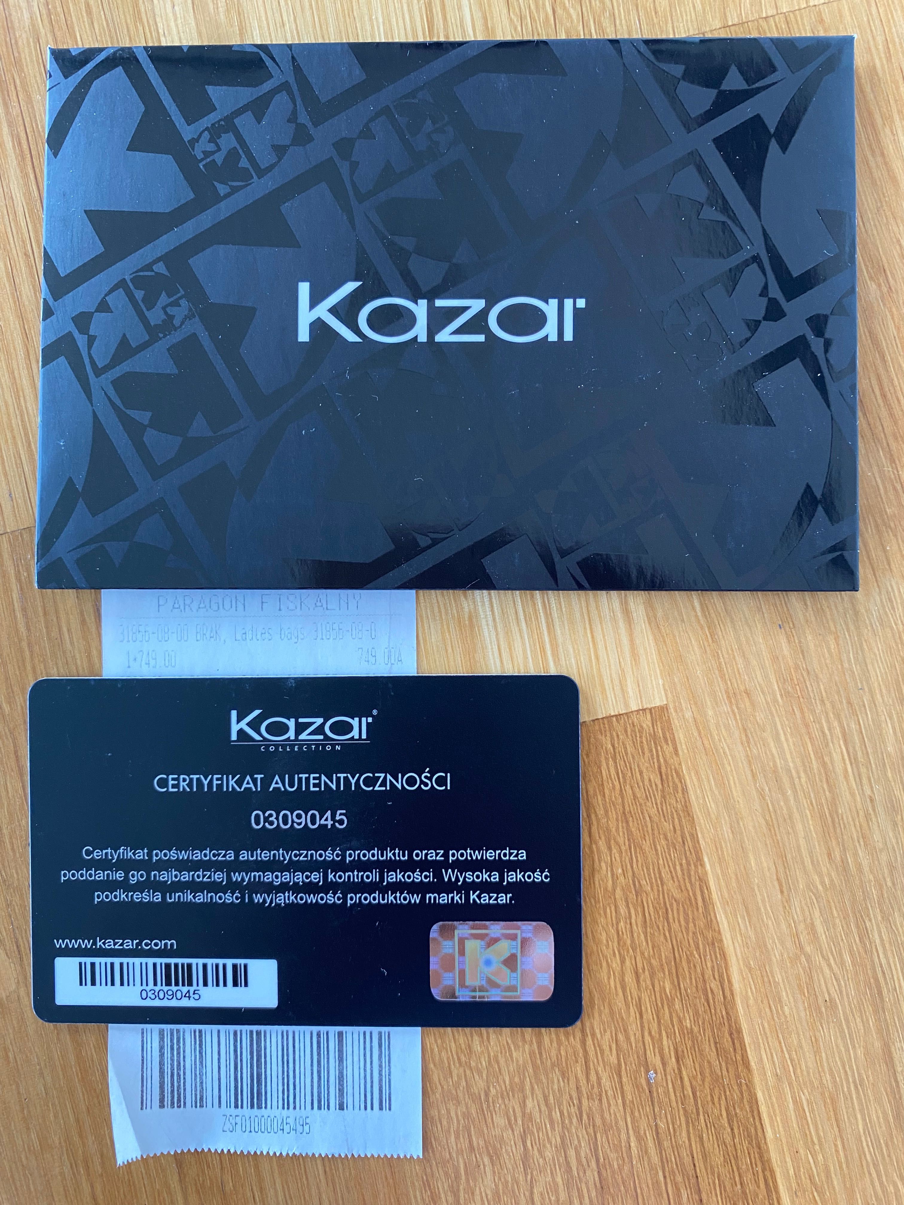 Sprzedam czarną, elegancką torebkę KAZAR