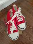 Nowe trampki czerwone Converse 38