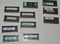 Pamięć ram ddr3 ddr2 4GB 2GB 1GB 1600MHz 1333Mhz Laptop laptopowe