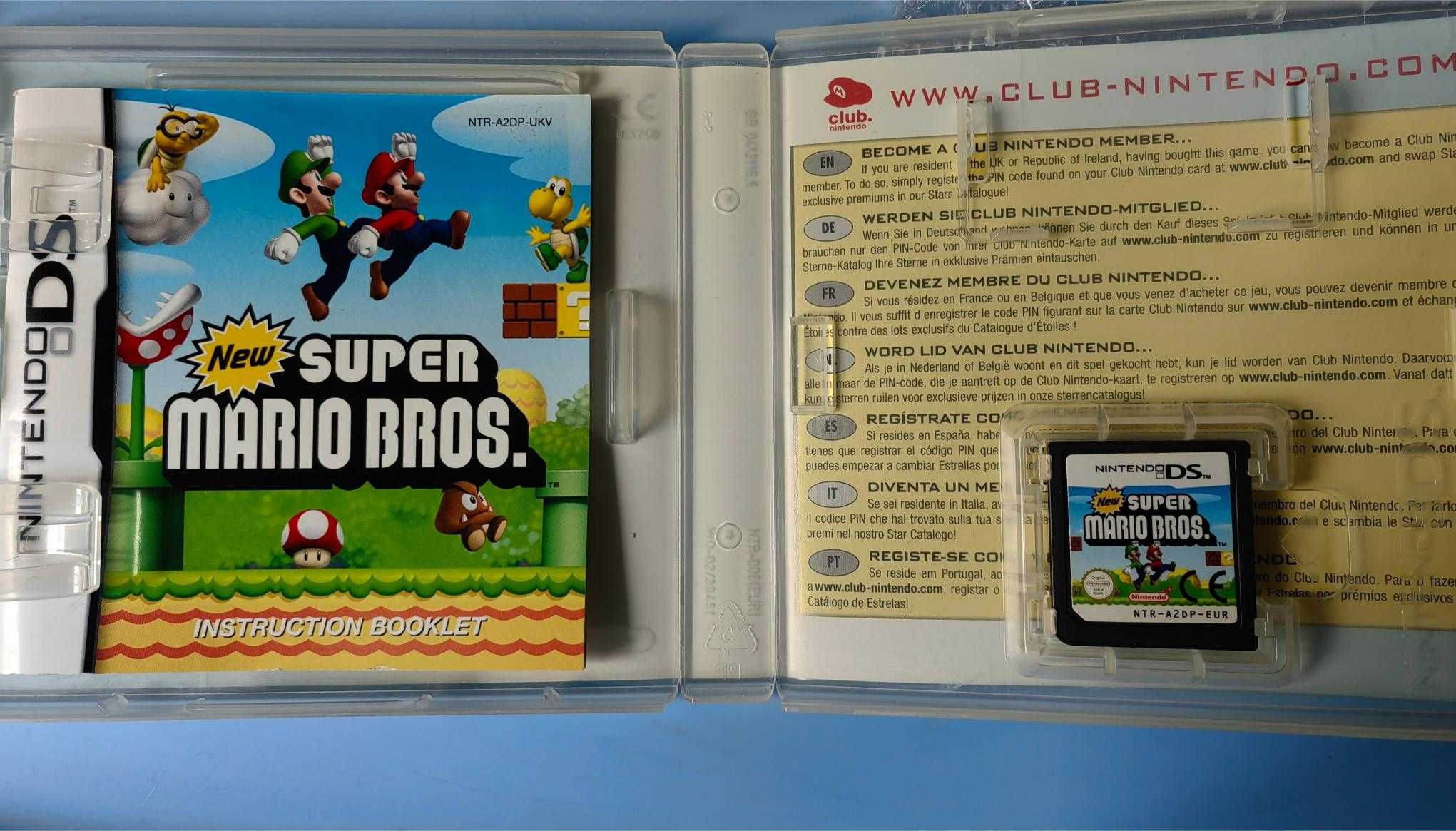 Gra NEW SUPER MARIO BROS Nintendo DS Pełny Komplet Stan BDB+ angielska